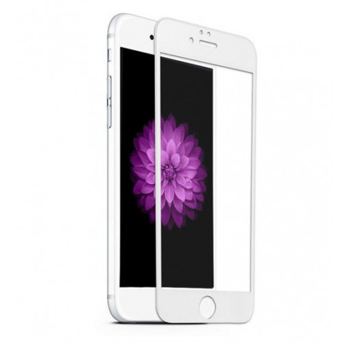 Folie sticla iPhone 7 Plus 3D White, Folii iPhone - TemperedGlass.ro