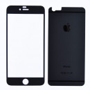 Folie sticla securizata tempered glass iPhone 6 Plus - Negru mat