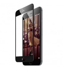 Folie sticla securizata tempered glass iPhone 7 Plus Full 3D - Black