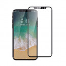 Folie sticla securizata tempered glass iPhone X 3D Black