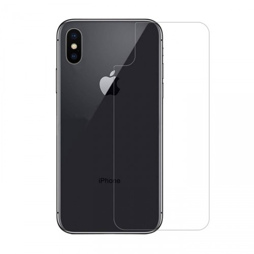 Folie sticla iPhone X spate, Folii iPhone - TemperedGlass.ro