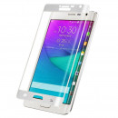 Folie sticla securizata tempered glass Samsung Galaxy Note Edge Full 3D - White