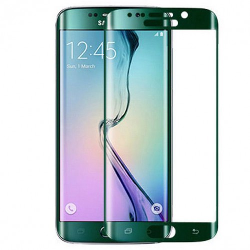 Folie sticla Samsung S6 Edge Green, Folii Samsung - TemperedGlass.ro