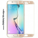 Folie sticla securizata tempered glass Samsung Galaxy S6 Edge Plus - Gold