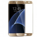 Folie sticla securizata tempered glass Samsung Galaxy S7 - Gold