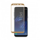 Folie sticla securizata tempered glass Samsung Galaxy S8 Plus 3D Gold