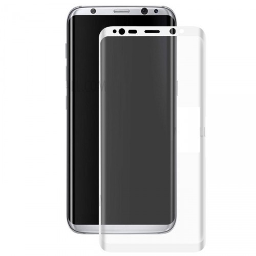 Folie sticla Samsung S8 Plus White, Folii Samsung - TemperedGlass.ro