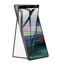 Folie sticla securizata tempered glass Sony Xperia 10, Black