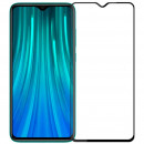 Folie sticla securizata tempered glass Xiaomi Redmi Note 8 (2021), Black