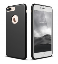 Husa de protectie moale Ultra SLIM iPhone 6 Plus, Black