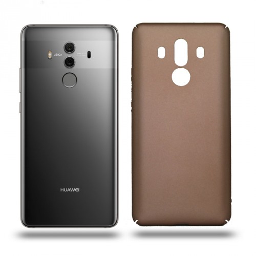 Husa Huawei Mate 10 Pro rigida gold, Huse Huawei - TemperedGlass.ro