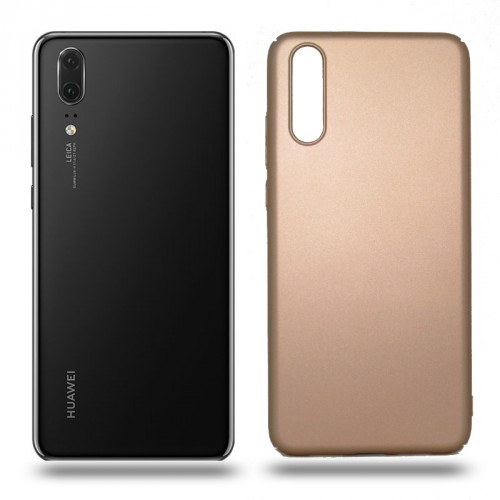 Husa Huawei P20 rigida gold, Huse Huawei - TemperedGlass.ro