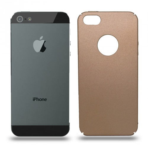 Husa iPhone 5 / 5S rigida gold, Huse iPhone - TemperedGlass.ro