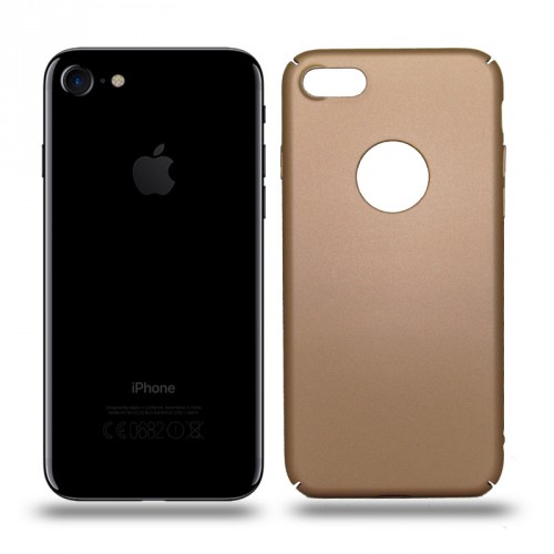 Husa iPhone 7 rigida gold, Huse iPhone - TemperedGlass.ro