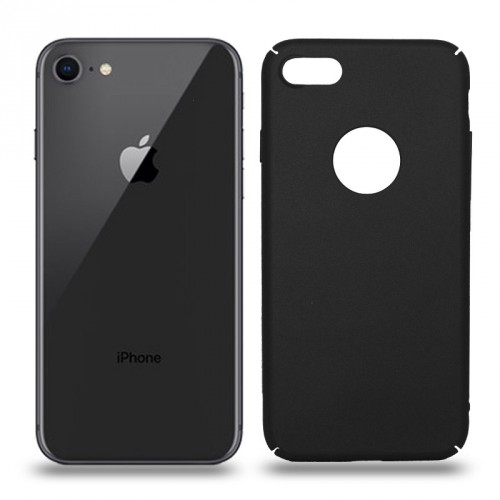Husa iPhone 8 rigida black, Huse iPhone - TemperedGlass.ro