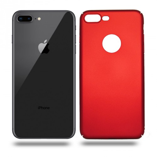 Husa iPhone 8 Plus rigida red, Huse iPhone - TemperedGlass.ro