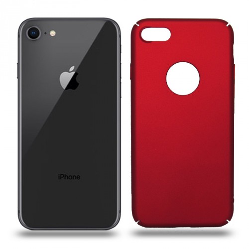 Husa iPhone 8 rigida red, Huse iPhone - TemperedGlass.ro