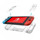 Husa de protectie rigida Ultra SLIM pentru Nintendo Switch, Transparenta