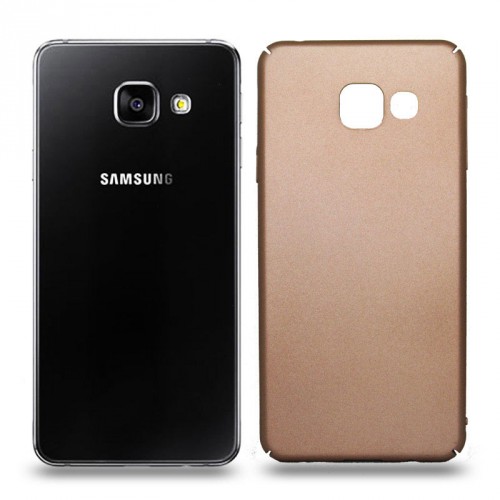 Husa Samsung Galaxy A3 2016 rigida gold, Huse Samsung