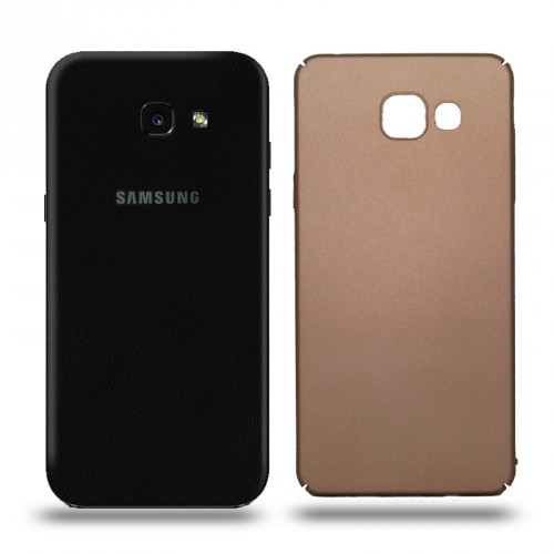Husa Samsung Galaxy A5 2017 rigida gold, Huse Samsung