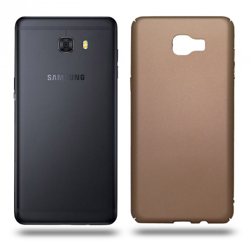 Husa Samsung Galaxy C9 Pro rigida gold, Huse Samsung