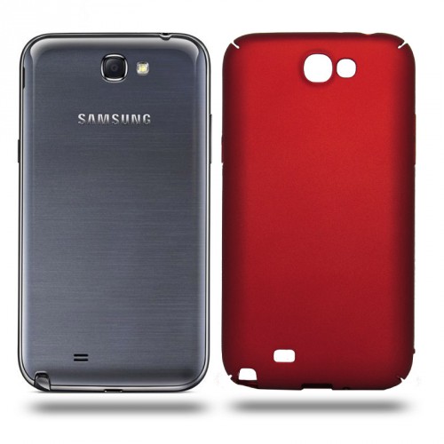 Husa Samsung Galaxy Note 2 rigida red, Huse Samsung