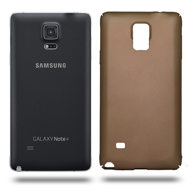 Husa Samsung Galaxy Note 4 rigida gold, Huse Samsung