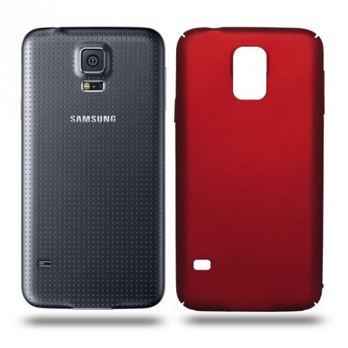 Husa Samsung Galaxy S5 / S5 Neo rigida red, Huse Samsung