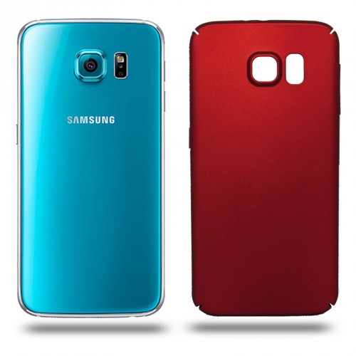 Husa Samsung Galaxy S6 rigida red, Huse Samsung