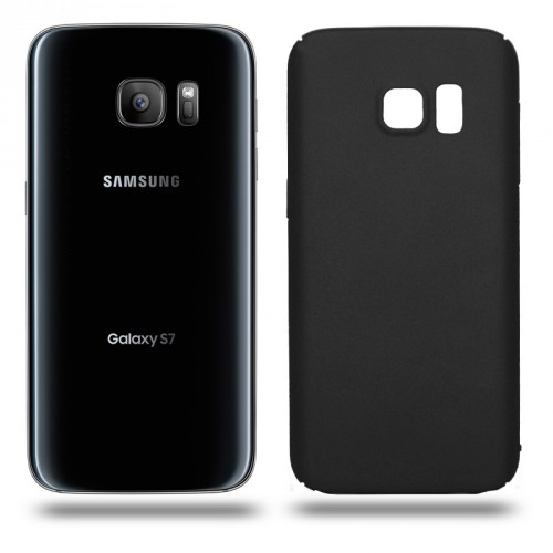 Husa Samsung Galaxy S7 rigida black, Huse Samsung