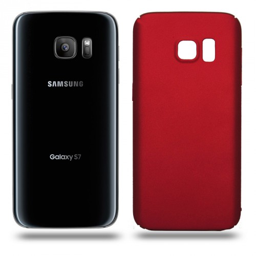 Husa Samsung Galaxy S7 rigida red, Huse Samsung