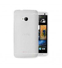 Husa HTC One M7 Slim TPU, Transparenta