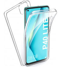 Husa Huawei P40 Lite TPU Full Cover 360 (fata+spate), Transparenta
