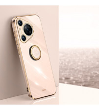 Husa Huawei Pura 70, Inel, Peach