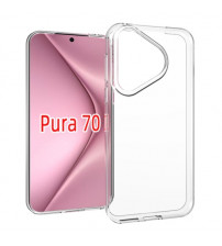 Husa Huawei Pura 70 Slim TPU, Transparenta