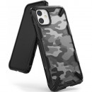 Husa iPhone 11 originala RINGKE Fusion X Camo, Black