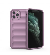 Husa iPhone 11 Pro Antisoc, Straturi multiple, Purple