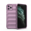 Husa iPhone 11 Pro Max Antisoc, Straturi multiple, Purple