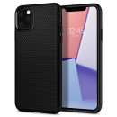 Husa iPhone 11 Pro Max originala SPIGEN Liquid Air, Matte Black