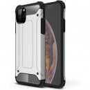 Husa iPhone 11 Pro Rigida Hybrid Shield, Silver