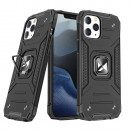 Husa iPhone 12 / 12 Pro Wozinsky Ring Armor Rugged, Black