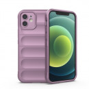 Husa iPhone 12 Antisoc, Straturi multiple, Purple
