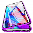 Husa iPhone 12 mini Magnetic 360 (fata+spate sticla), Purple