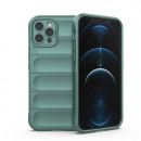 Husa iPhone 12 Pro Antisoc, Straturi multiple, Dark Green