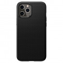 Husa iPhone 12 Pro Max originala SPIGEN Liquid Air, Matte Black