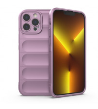 Husa iPhone 13 Pro Max Antisoc, Straturi multiple, Purple