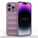 Husa iPhone 15 Pro Max Antisoc, Straturi multiple, Purple