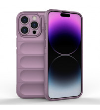 Husa iPhone 15 Pro Max Antisoc, Straturi multiple, Purple