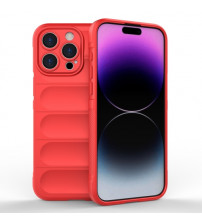 Husa iPhone 15 Pro Max Antisoc, Straturi multiple, Red
