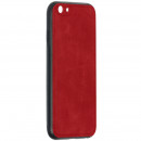 Husa iPhone 6S Denim Magnet TPU, Red